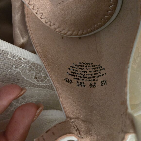 Pnina Tornai Naturalizer Lace Heels Shoes - Picture 6 of 9